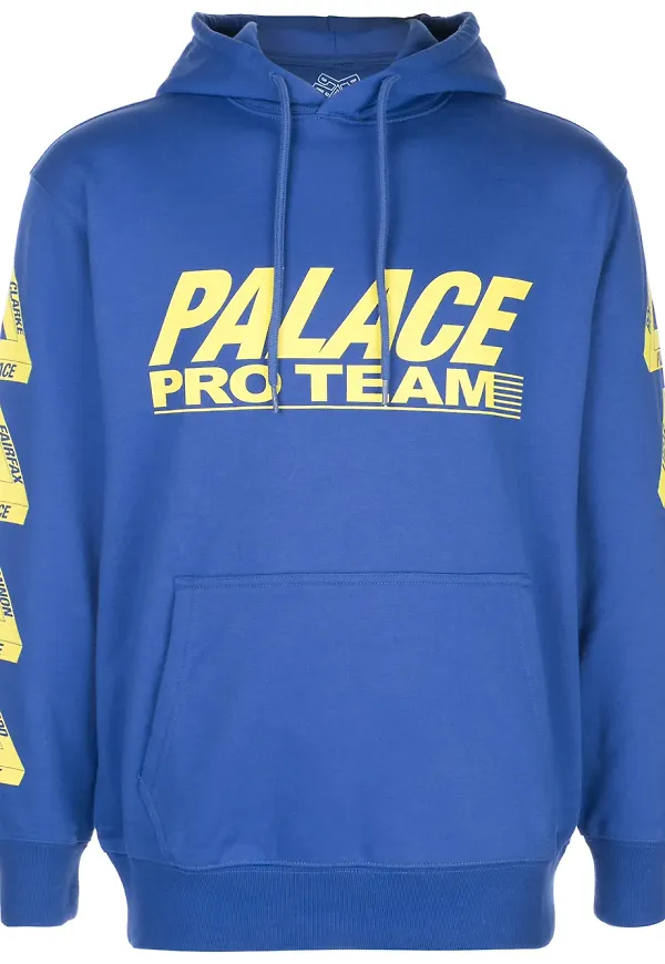 Palace Pro Tool huvtröja med tryck - Blå