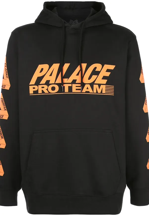Palace Pro Tool huvtröja med tryck - Svart