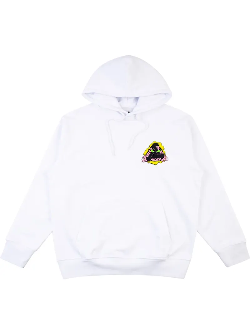 Palace Tri-Ripper hoodie - Vit