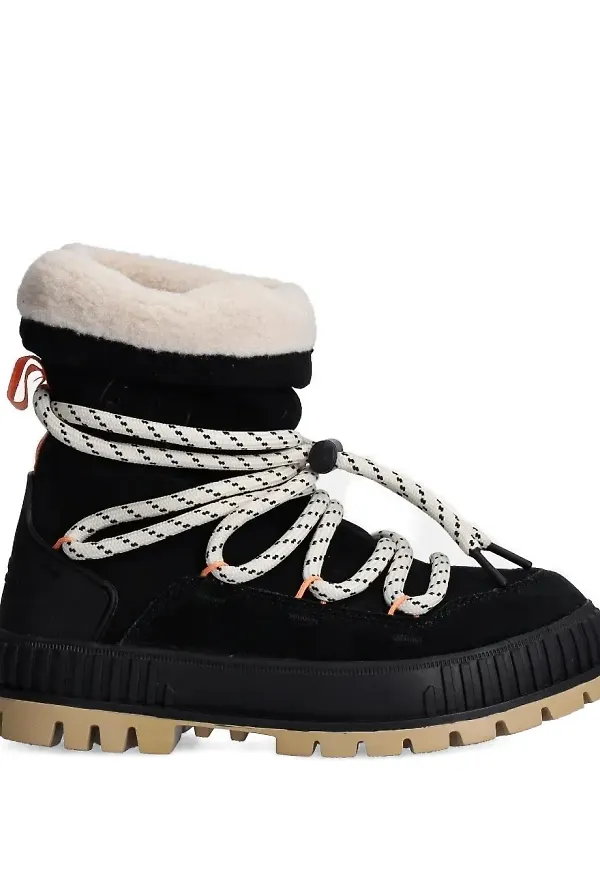 Palladium Pallashock Hiver stövlar - Svart