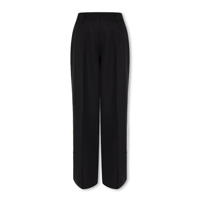 Palm Angels, Byxor, Dam, S, Pleat-front Byxor