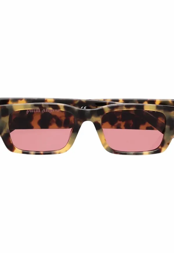Palm Angels Eyewear Angel rektangulära solglasögon - Brun