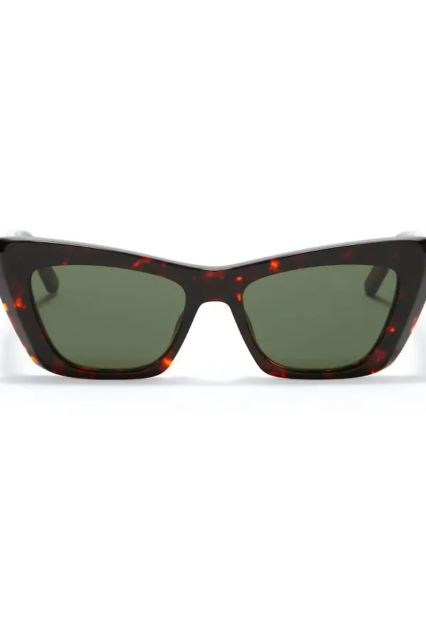 Palm Angels Eyewear Hermosa fyrkantiga solglasögon - Brun