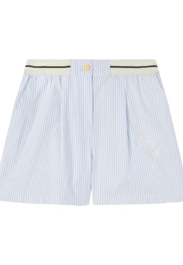Palm Angels Palms randiga boxershorts - Blå