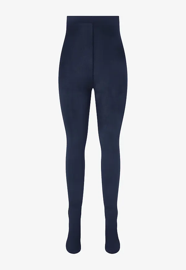 Pamela Mann - Strumpbyxor 90 Denier Opaque Curvy Super Stretch Tights - Blå