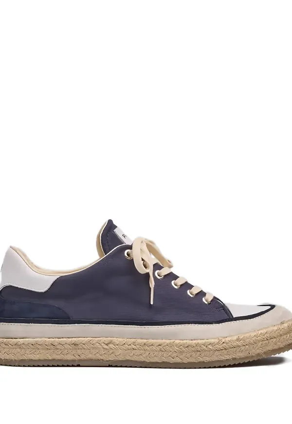 PANCHIC S29 sneakers med espadrillsula - Blå