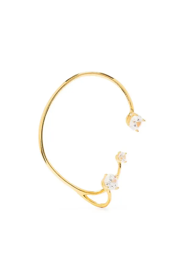 Panconesi ear cuff med strass - Guldfärgad