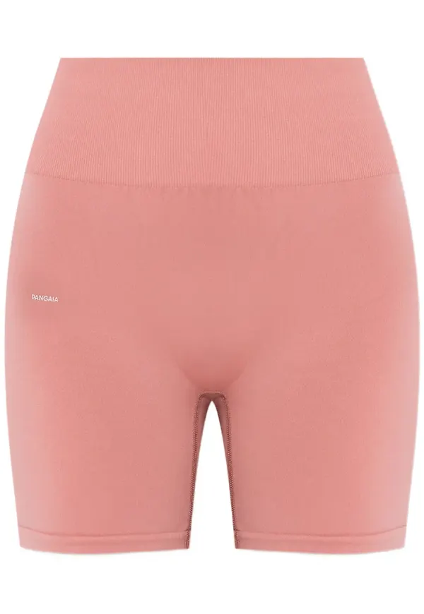 Pangaia sömlösa träningsshorts - Rosa
