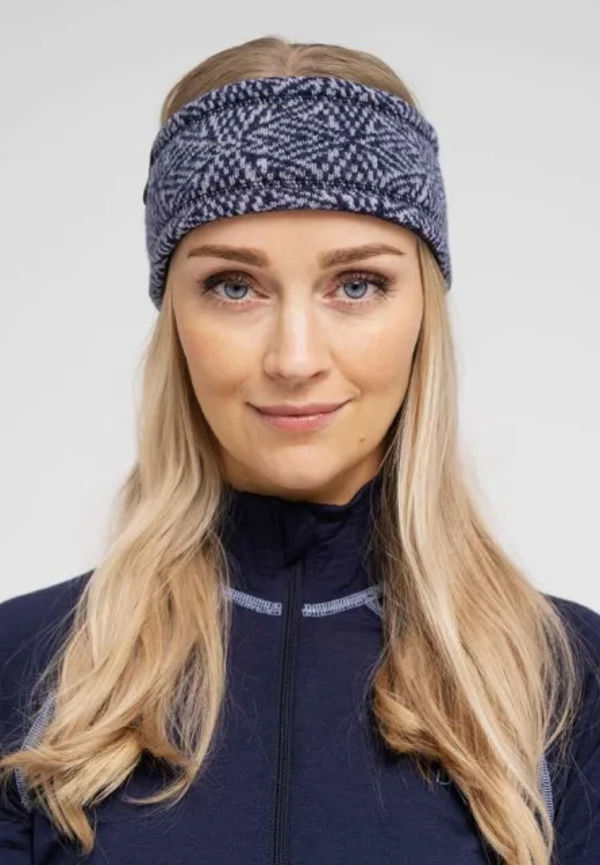 Pannband Med Mönster - Ull