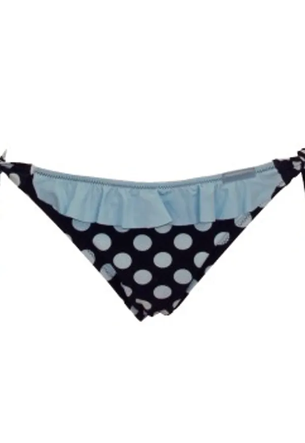 Panos Emporio Agapi-4 Tieside Brief Svart/Blå polyamid 36 Dam
