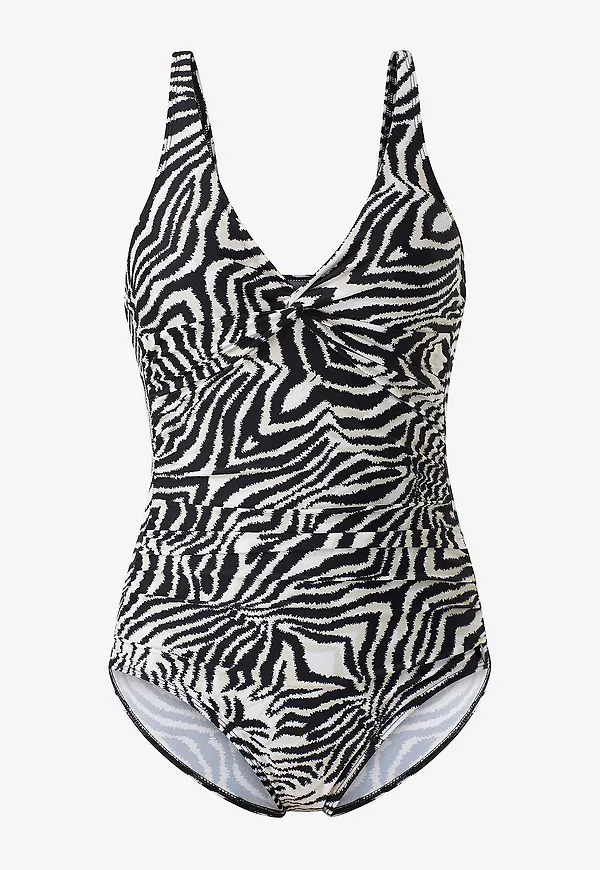 Panos Emporio - Baddräkt Zebra Simi Swimsuit - Svart