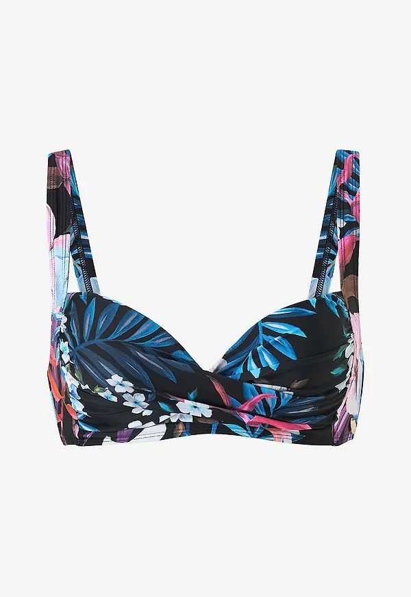 Panos Emporio - Bikini-bh Night Jungle Medea Top - Svart
