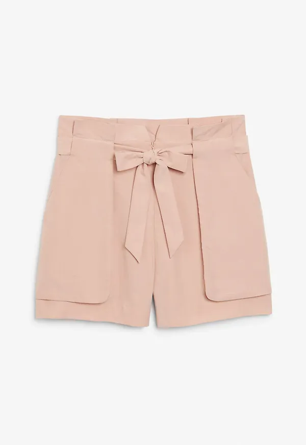 Paperbag shorts - Orange