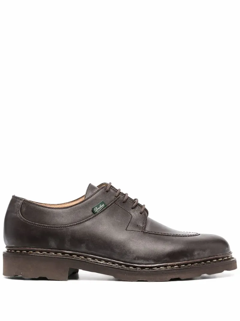 Paraboot Avignon läderskor med snörning - Brun