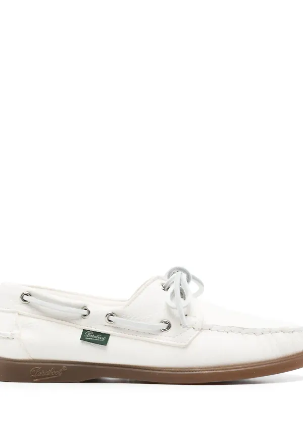 Paraboot läderloafers - Vit