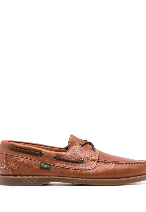 Paraboot seglarskor med snörning - Brun