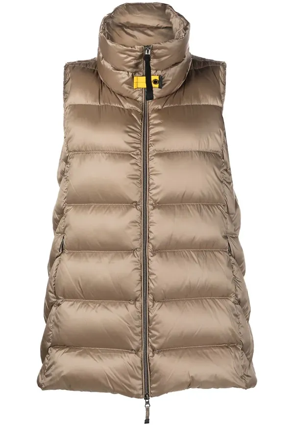 Parajumpers Alessandra väst med dragkedja - Neutral