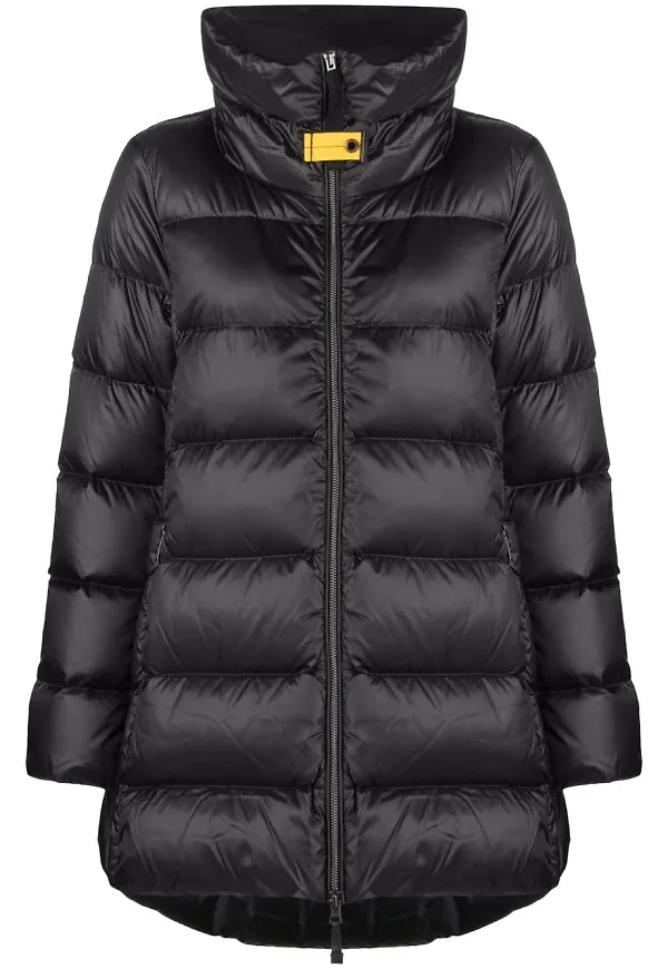 Parajumpers Aline puffkappa med dragkedja - Svart