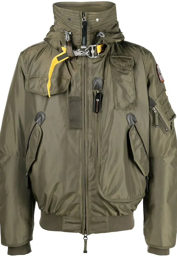 Parajumpers bomberjacka med huva - Grön