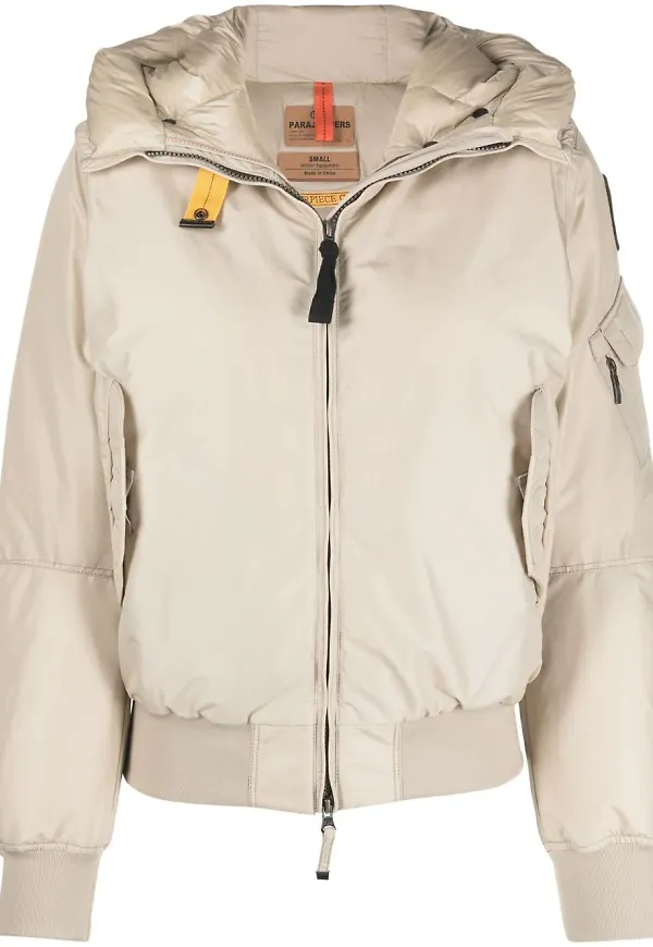Parajumpers bomberjacka med huva - Neutral