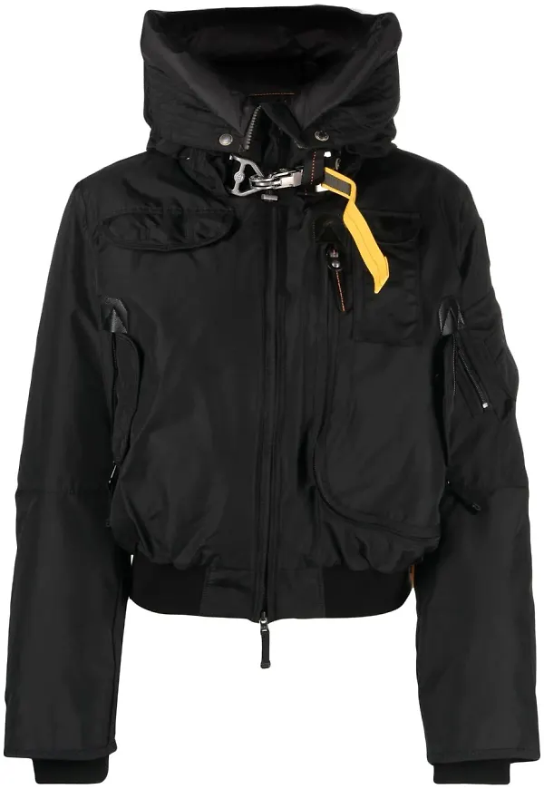 Parajumpers bomberjacka med huva - Svart