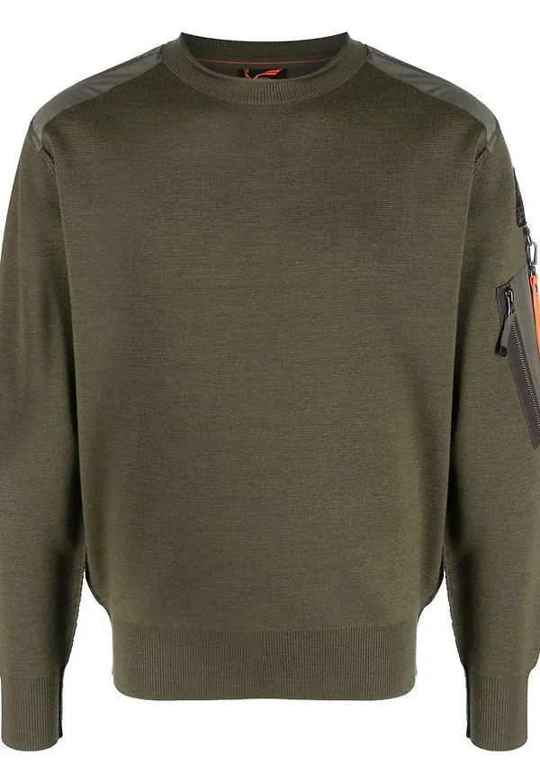 Parajumpers Braw tröja i merinoull - Grön