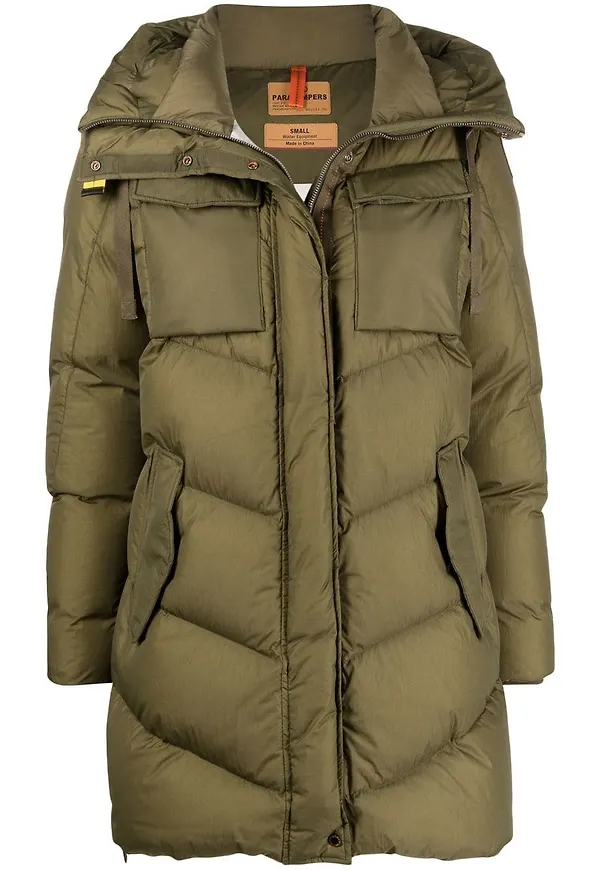 Parajumpers dunjacka med huva - Grön