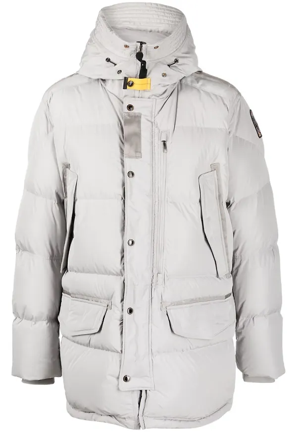 Parajumpers dunparkas med huva - Grå