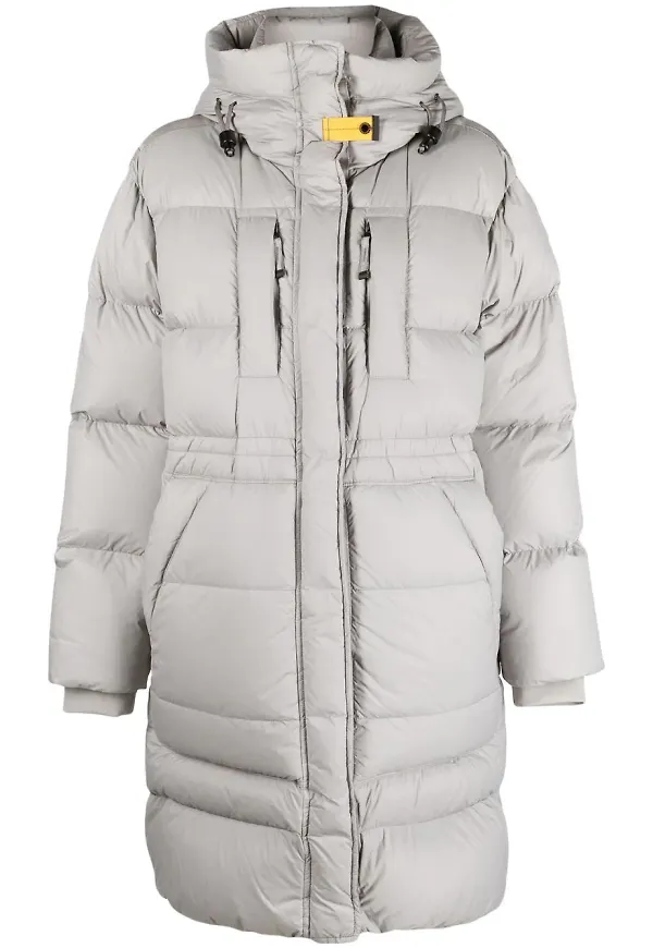 Parajumpers Eira puffkappa med huva - Grå