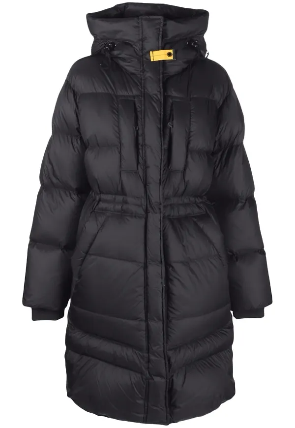 Parajumpers Eira puffkappa med huva - Svart