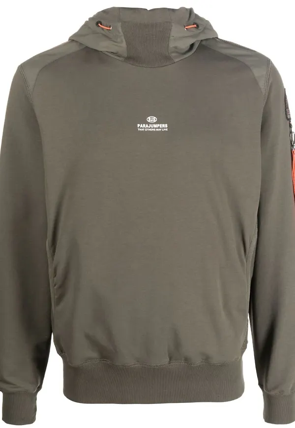 Parajumpers Electra hoodie i stretch - Grön