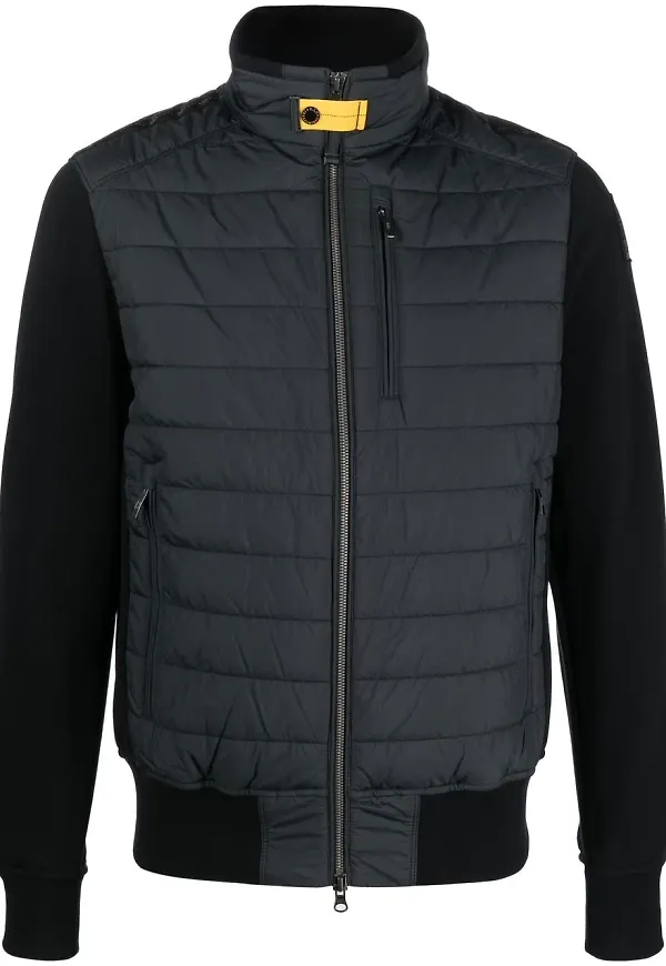 Parajumpers Elliot puffjacka i fleece - Svart