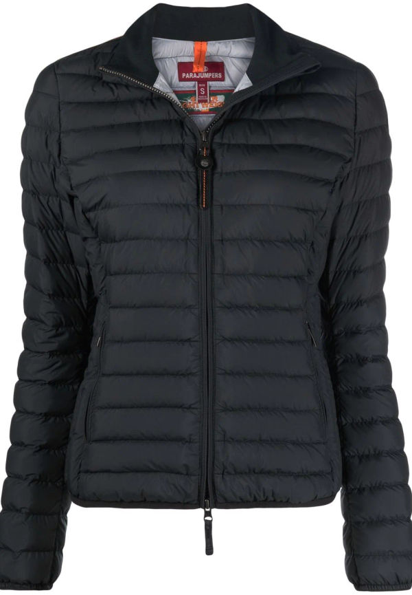 Parajumpers Geena puffjacka med logotypmärke - Svart