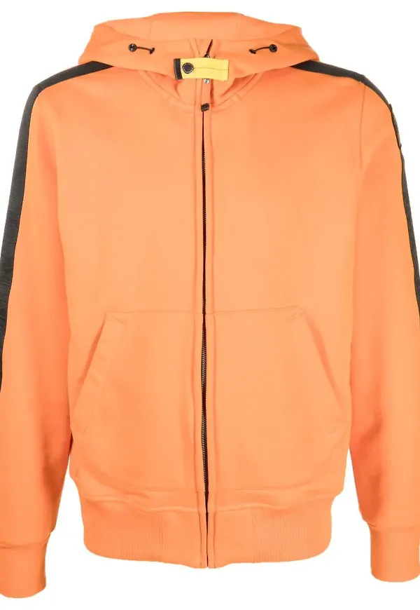 Parajumpers hoodie med dragkedja - Orange