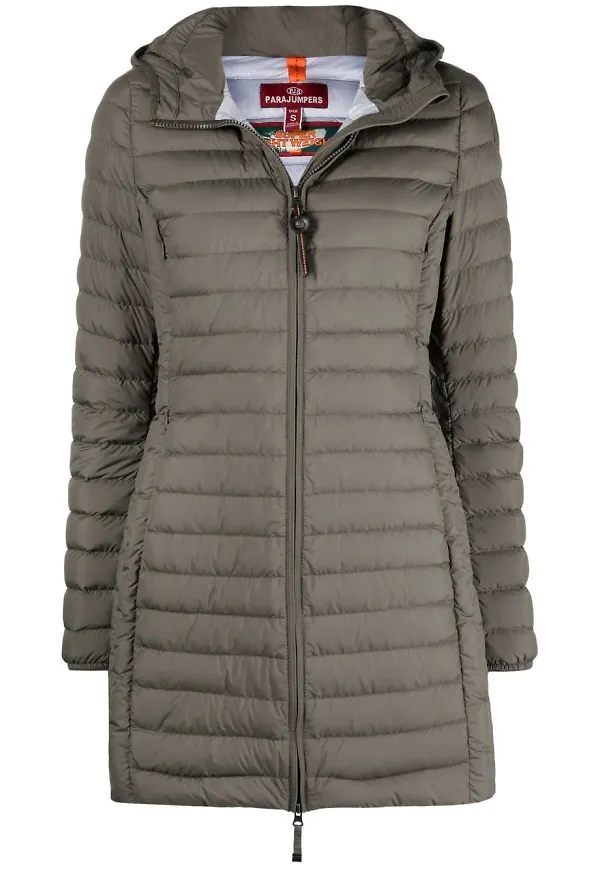 Parajumpers Irene puffjacka med huva - Grön