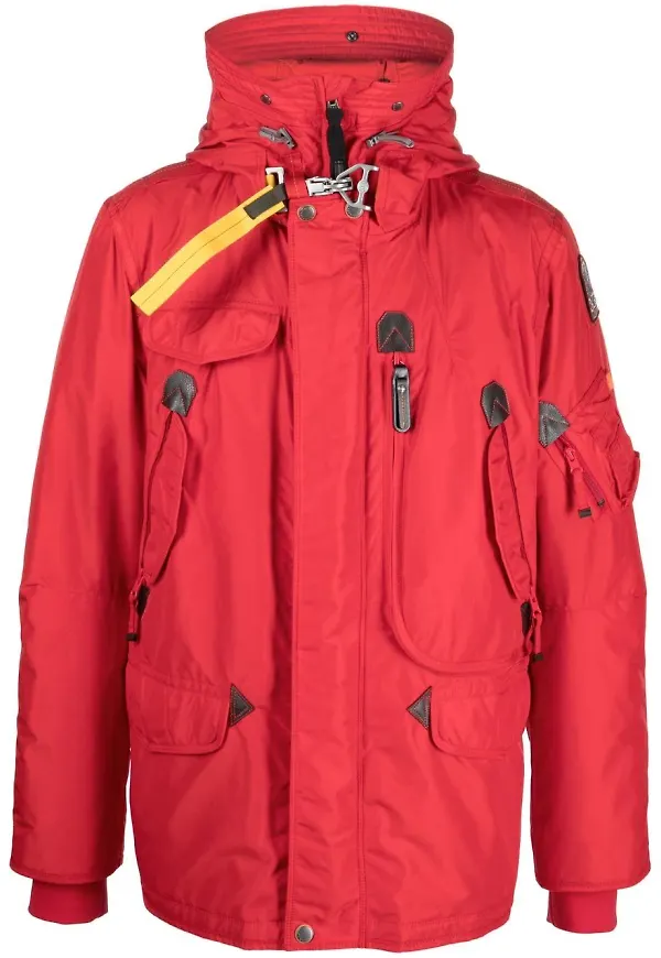 Parajumpers jacka med huva - Röd