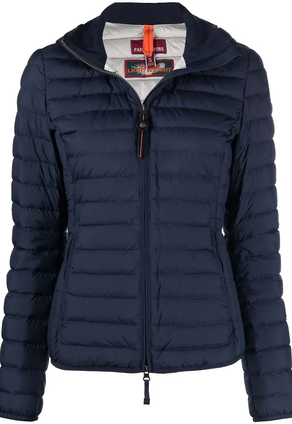 Parajumpers Juliet puffjacka med huva - Blå