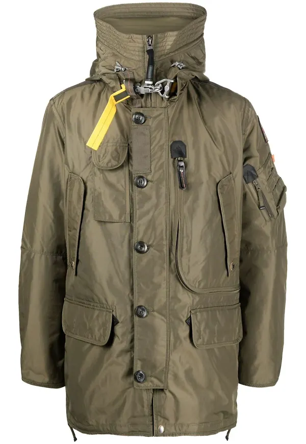 Parajumpers kappa med huva - Grön