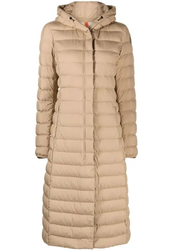 Parajumpers lång vadderad rock - Neutral