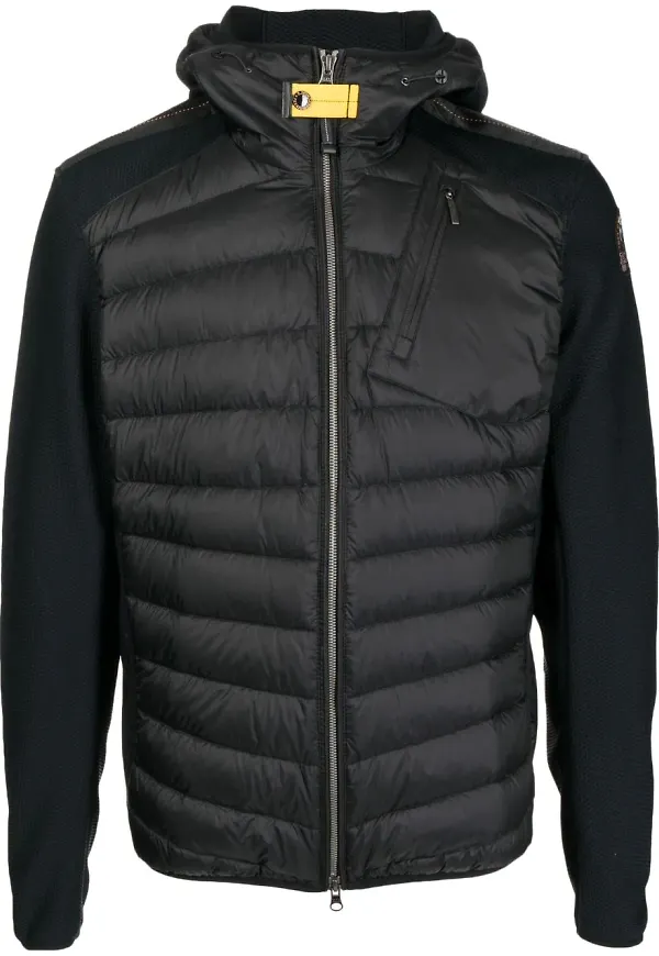 Parajumpers Nolan Hybrid quiltad jacka - Svart