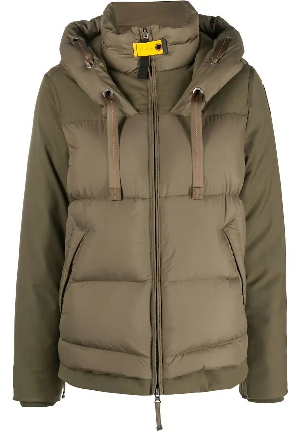 Parajumpers Peppi puffjacka med huva - Grön