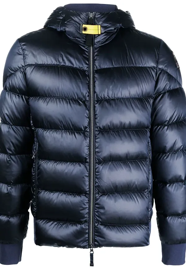 Parajumpers Pharrell puffjacka med huva - Blå