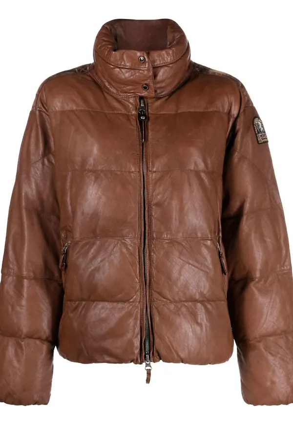 Parajumpers puffjacka i lammskinn - Brun