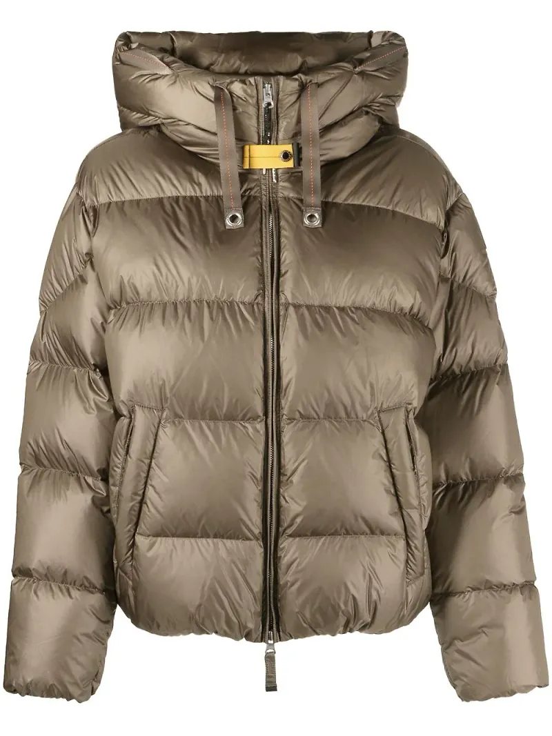 Parajumpers puffjacka med huva - Grön