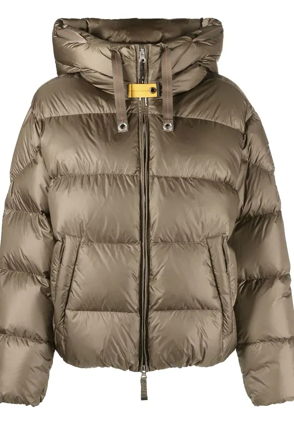 Parajumpers puffjacka med huva - Grön