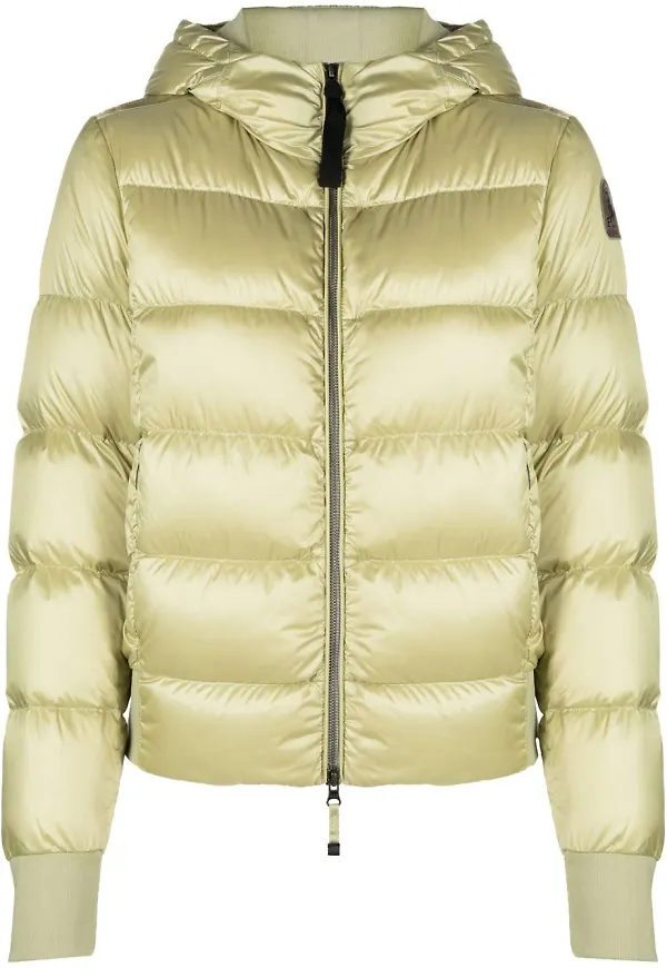 Parajumpers puffjacka med huva - Grön
