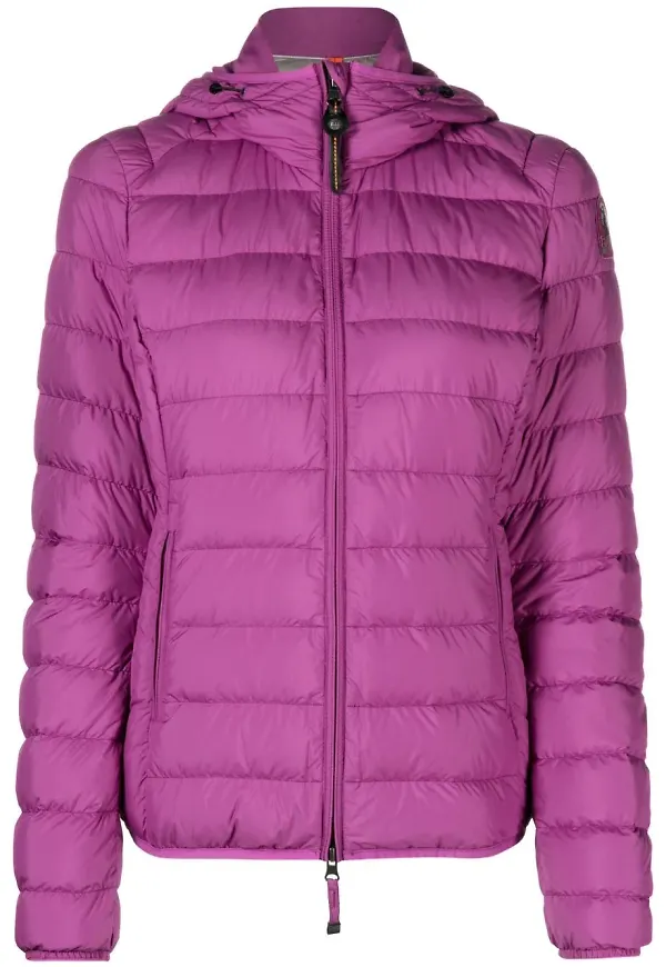 Parajumpers puffjacka med huva - Lila