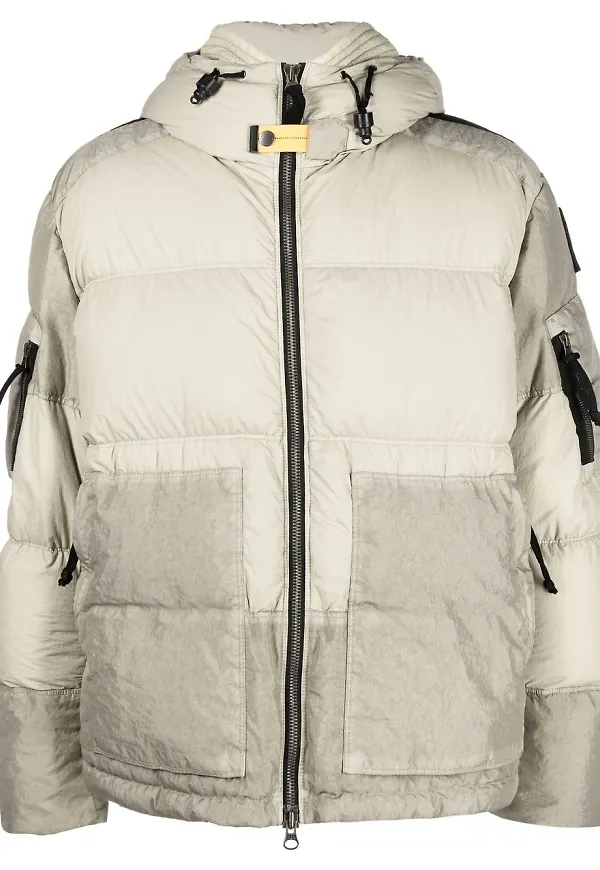 Parajumpers puffjacka med kontrastkant - Neutral