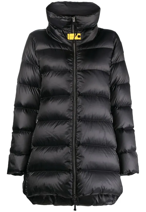 Parajumpers quiltad dunkappa med huva - Svart