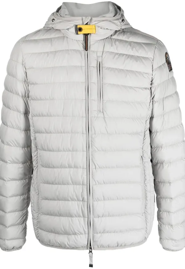 Parajumpers quiltad jacka med dragkedja - Grå